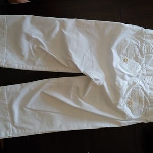 J. Crew white crop Chino